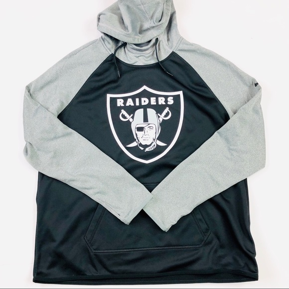 raiders dri fit hoodie